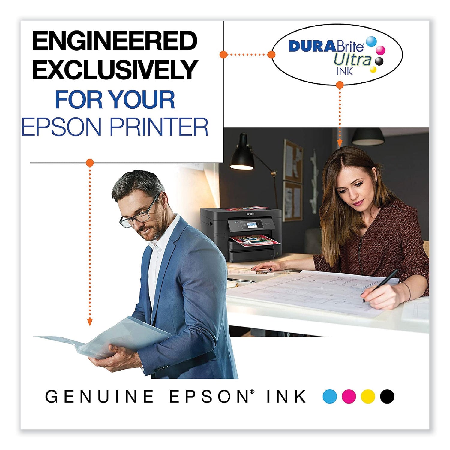 Epson T902XL420 (902XL) DURABrite Ultra High-Yield Ink, 5000 Page-Yield, Yellow