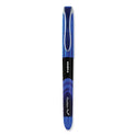 Zebra Fountain Pen, Fine 0.6 mm, Blue Ink, Black/Blue Barrel, 12/Pack (48320)