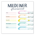 Zebra Mildliner Double Ended Highlighter, Assorted Ink Colors, Bold-Chisel/Fine-Bullet Tips, Assorted Barrel Colors, 5/Pack (78105)
