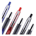 Zebra Sarasa Dry Gel X30 Gel Pen, Retractable, Medium 0.7 mm, Red Ink, Red/Black/Silver Barrel, 12/Pack (47130)