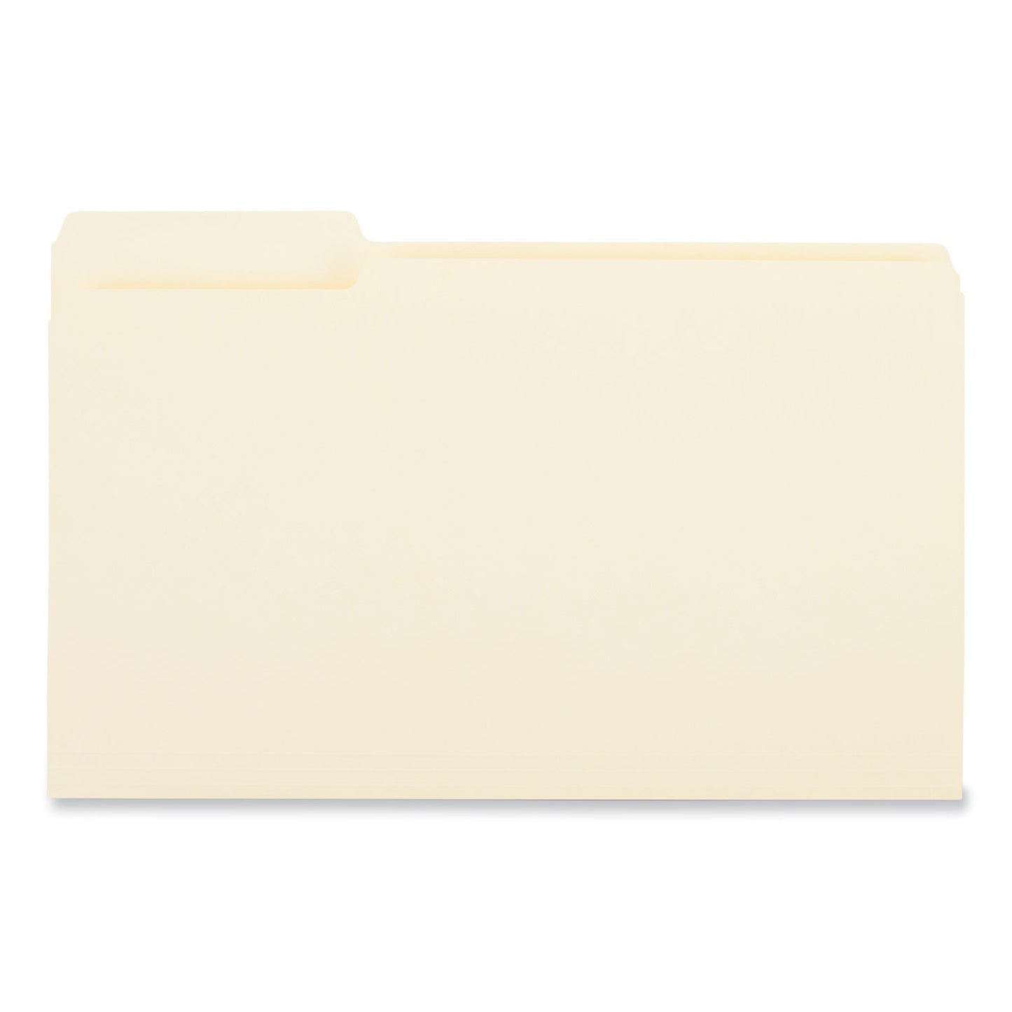 Universal Top Tab File Folders, 1/3-Cut Tabs: Left Position, Legal Size, 0.75" Expansion, Manila, 100/Box (15121)