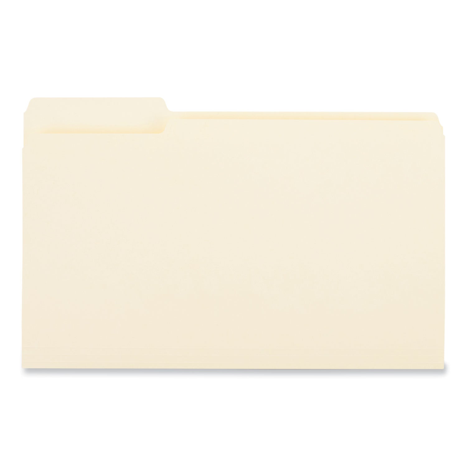 Universal Top Tab File Folders, 1/3-Cut Tabs: Left Position, Legal Size, 0.75" Expansion, Manila, 100/Box (15121)