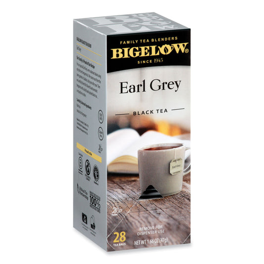 Bigelow Earl Grey Black Tea, 28/Box (10348)