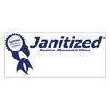 Janitized Vacuum Filter Bags Designed to Fit Panasonic Upright Type U, 36/Carton (JANPAU2)