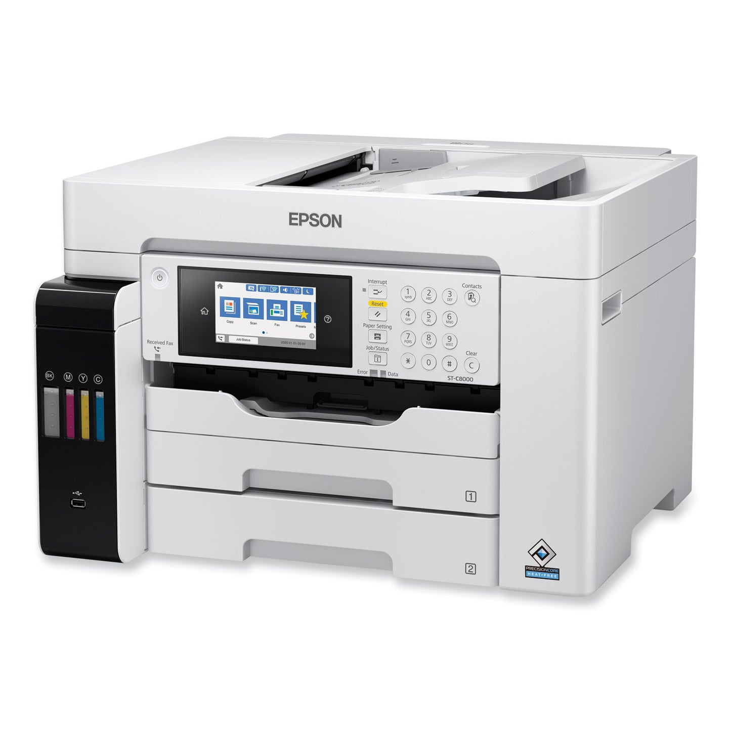 Epson Workforce St-c8000 Supertank Color Mfp (C11CH71202)