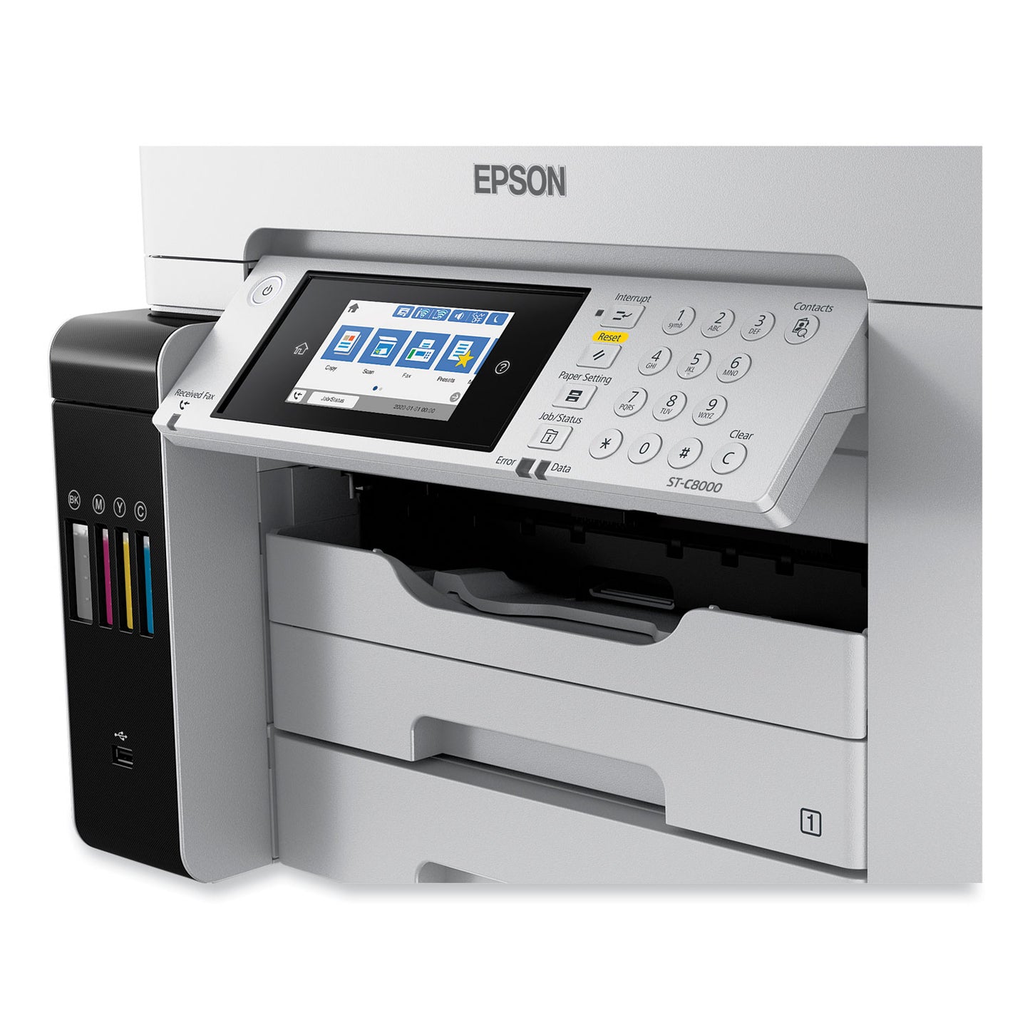 Epson Workforce St-c8000 Supertank Color Mfp (C11CH71202)