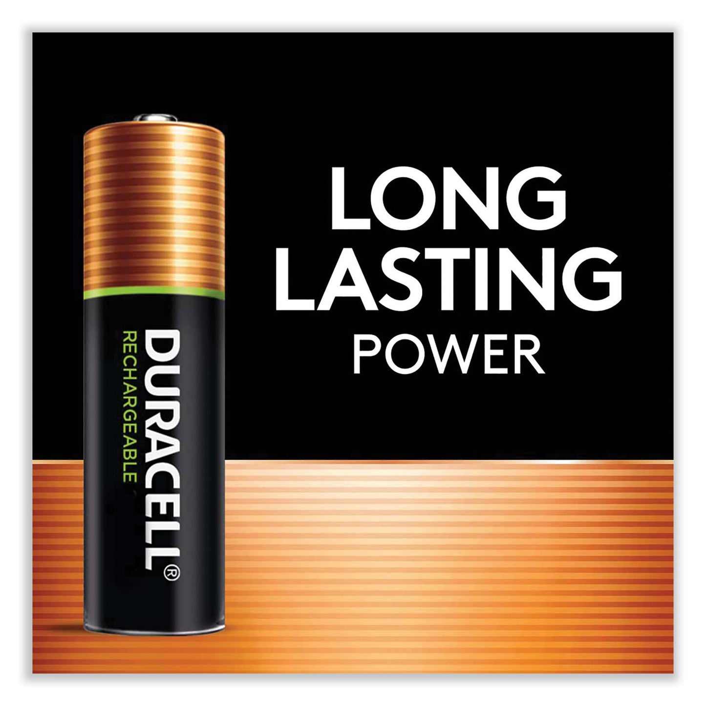 Duracell Rechargeable StayCharged NiMH Batteries, AA, 2/Pack (NLAA2BCD)