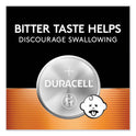 Duracell Lithium Coin Batteries With Bitterant, 2016, 2/Pack (DL2016B2PK)