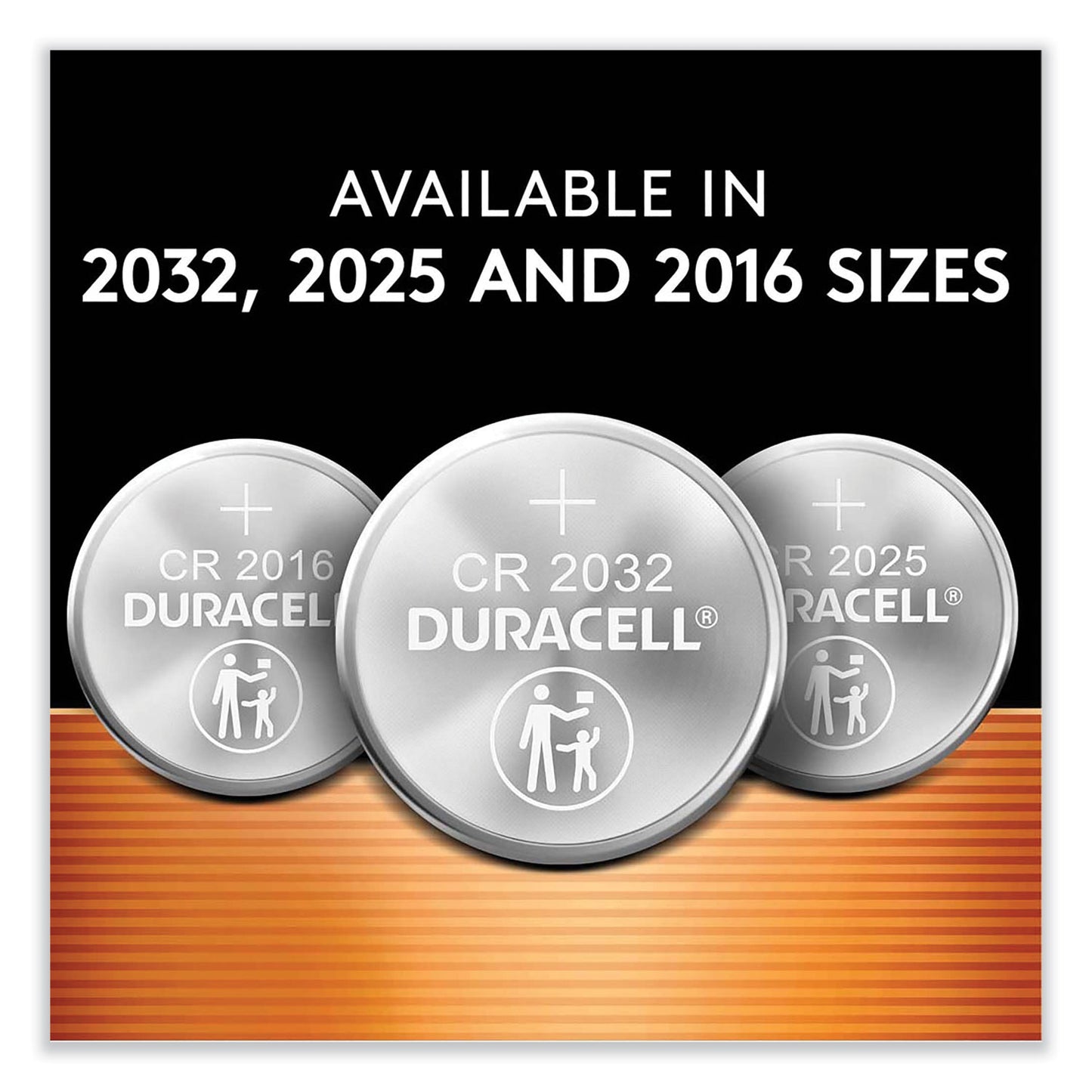 Duracell Lithium Coin Batteries With Bitterant, 2025, 4/Pack (DL2025B4PK)