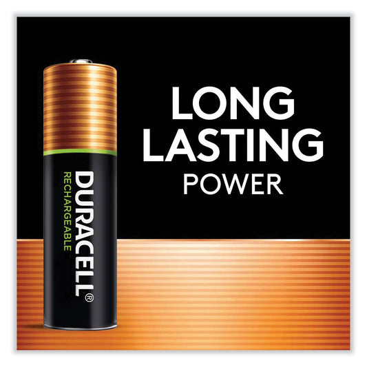 Duracell ION SPEED 4000 Hi-Performance Charger, Includes 2 AA and 2 AAA NiMH Batteries (CEF27)