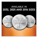 Duracell Lithium Coin Batteries With Bitterant, 2016, 2/Pack (DL2016B2PK)