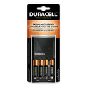 Duracell ION SPEED 4000 Hi-Performance Charger, Includes 2 AA and 2 AAA NiMH Batteries (CEF27)