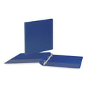 Universal Slant D-Ring View Binder, 3 Rings, 1.5" Capacity, 11 x 8.5, Navy Blue (20718)