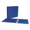 Universal Slant D-Ring View Binder, 3 Rings, 2" Capacity, 11 x 8.5, Navy Blue (20749)