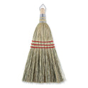 Boardwalk Corn Whisk Broom, Corn Fiber Bristles, 9" Bristle Length, Yellow, 12/Carton (951WC)