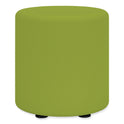 Safco Learn Cylinder Vinyl Ottoman, 15" dia x 18"h, Green (8122GV)