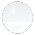 Ghent Coda Low Profile Circular Non-Magnetic Glassboard, 24 Diameter, White Surface (CDAGN24WH)