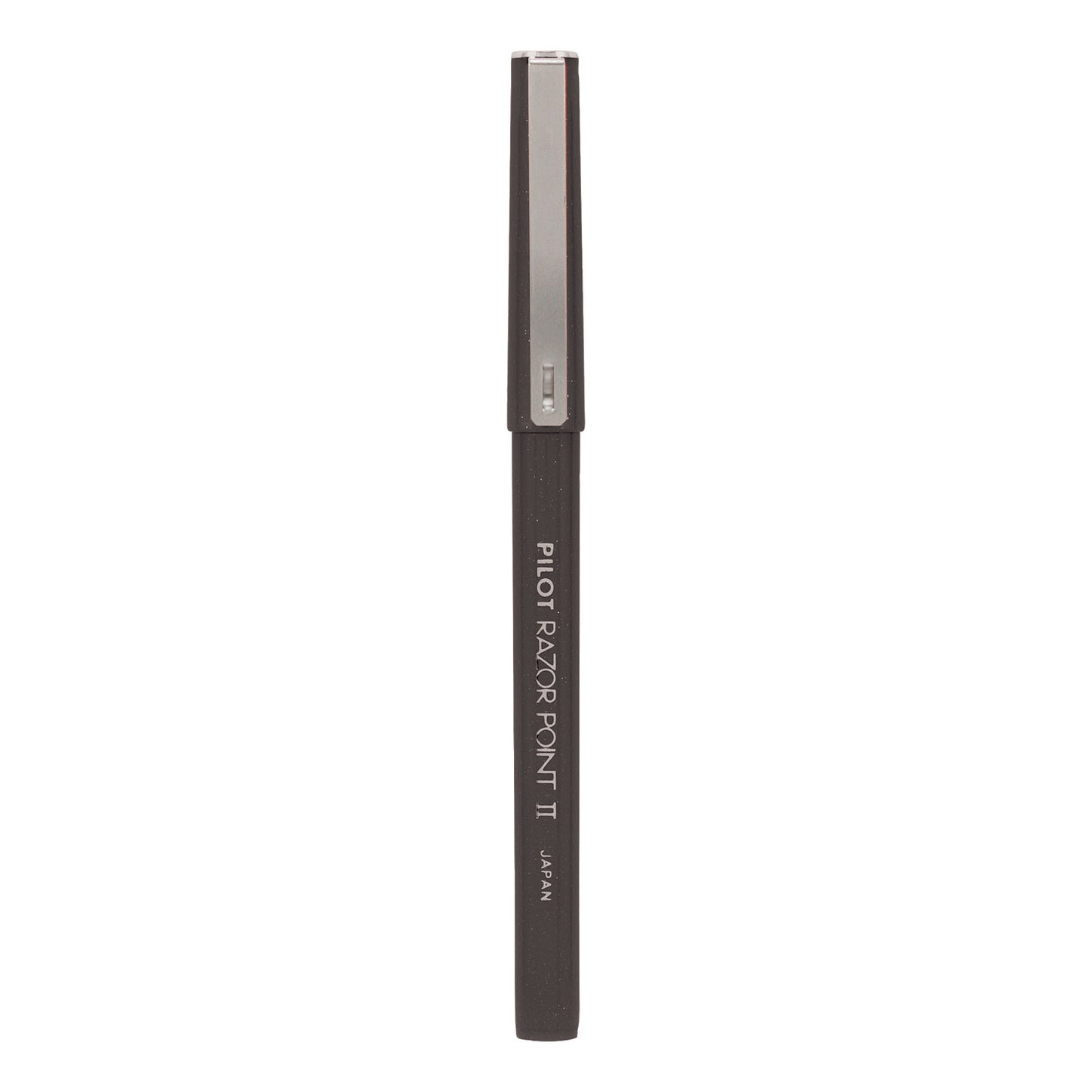 Pilot Razor Point Fine Line Porous Point Pen, Stick, Extra-Fine 0.3 mm, Black Ink, Black Barrel, Dozen (11001)