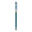 Pilot Neo-Gel Gel Pen, Stick, Fine 0.7 mm, Black Ink, Black Barrel, Dozen (14001)