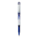 Pilot VBall Grip Liquid Ink Roller Ball Pen, Stick, Extra-Fine 0.5 mm, Blue Ink, Blue/White Barrel, Dozen (35471)