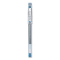 Pilot G-TEC-C Ultra Gel Pen, Stick, Extra-Fine 0.4 mm, Blue Ink, Clear/Blue Barrel, Dozen (35492)