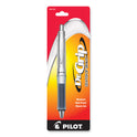 Pilot Dr. Grip Center of Gravity Ballpoint Pen, Retractable, Medium 1 mm, Black Ink, Silver/Charcoal Grip Barrel (36180)