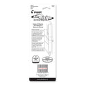 Pilot Dr. Grip Center of Gravity Ballpoint Pen, Retractable, Medium 1 mm, Black Ink, Silver/Pink Grip Barrel (36182)