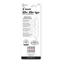 Pilot Dr. Grip FullBlack Advanced Ink Ballpoint Pen, Retractable, Medium 1 mm, Black Ink, Black Barrel (36193)