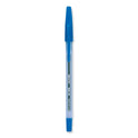 Pilot Better Ballpoint Pen, Stick, Medium 1 mm, Blue Ink, Translucent Blue Barrel, Dozen (36711)