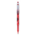 Pilot Precise P-500 Gel Pen, Stick, Extra-Fine 0.5 mm, Red Ink, Red Barrel, Dozen (38602)