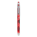 Pilot Precise P-500 Gel Pen, Stick, Extra-Fine 0.5 mm, Red Ink, Red Barrel, Dozen (38602)