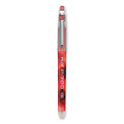 Pilot Precise P-700 Gel Pen, Stick, Fine 0.7 mm, Red Ink, Red Barrel, Dozen (38612)