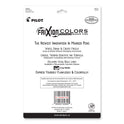 Pilot FriXion Colors Erasable Porous Point Pen, Stick, Bold 2.5 mm, 12 Assorted Ink and Barrel Colors, 12/Pack (44155)