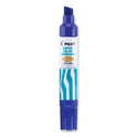 Pilot Jumbo Refillable Permanent Marker, Broad Chisel Tip, Blue (45200)