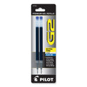 Refill for Pilot B2P, Dr Grip, G2, G6, MR Metropolitan, Precise BeGreen and Q7 Gel Pens, Extra-Fine Tip, Blue Ink, 2/Pack (77233)