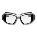 ergodyne Skullerz Loki Safety Glasses/Goggles, Matte Gray Nylon Impact Frame, Anti-Fog Clear Polycarb Lens (56103)