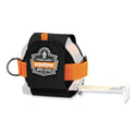 ergodyne Squids 3770 Belt Clip Tape Measure Holder, X-Large, 3.62 x 7.25 x 2.5, Polyester, Black (19771)