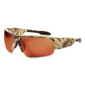 ergodyne Skullerz Dagr Safety Glasses, Kryptek Highlander Nylon Impact Frame, Polarized Copper Polycarbonate Lens (52321)