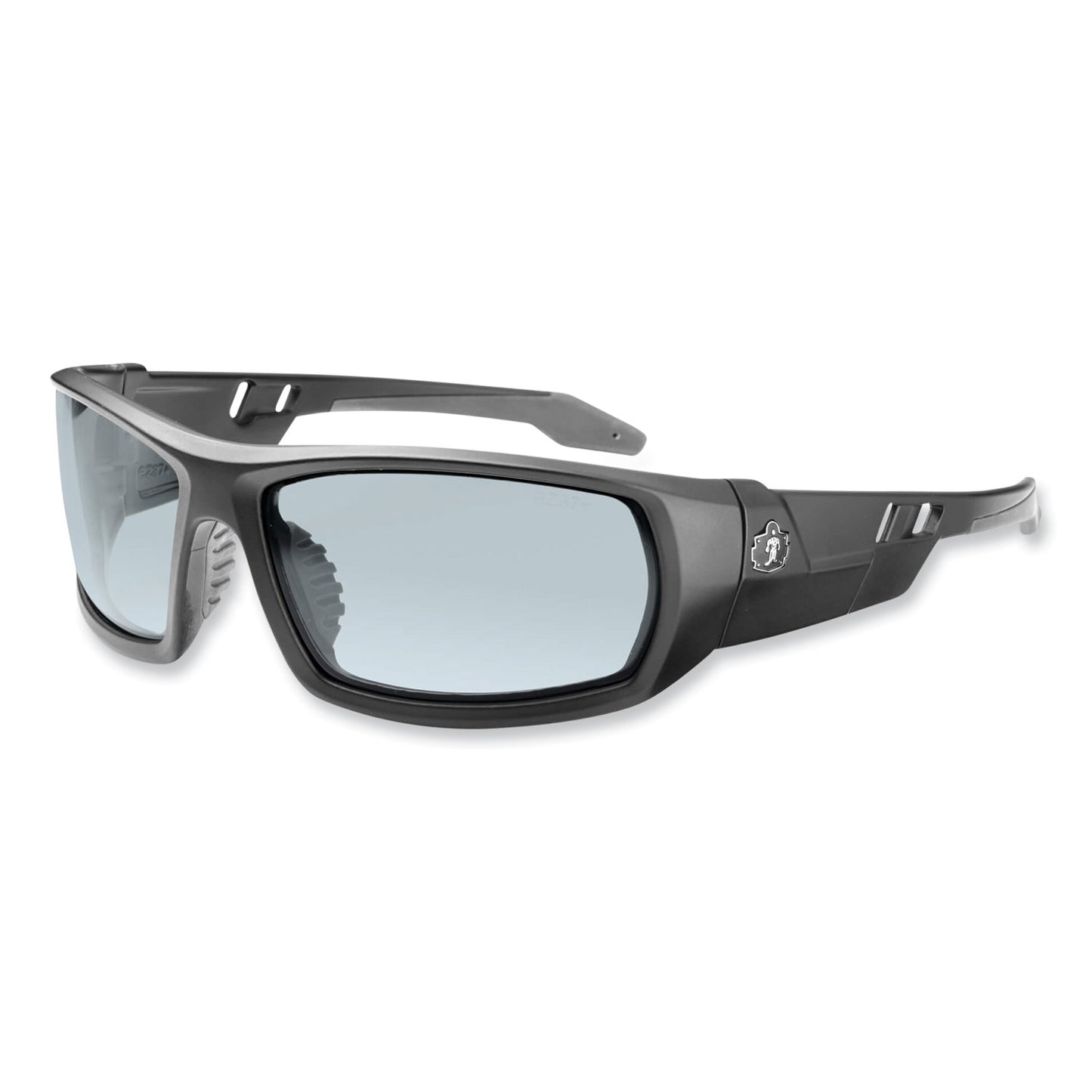 ergodyne Skullerz Odin Safety Glasses, Black Nylon Impact Frame, AntiFog Indoor/Outdoor Polycarbonate Lens (50483)