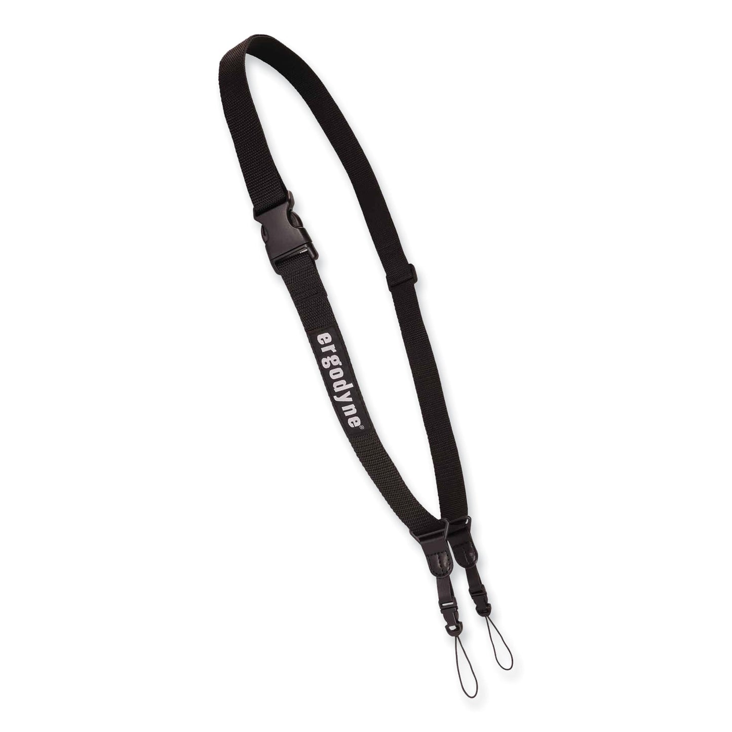 ergodyne Squids 3134 Barcode Scanner Lanyard Sling, 28" to 66" Long, Black (19166)