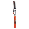 ergodyne Squids 3149 Tool Lanyard with XL + Swivel Carabiners, 80 lb Max Work Capacity, 76" Long, Orange/Black (19149)