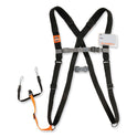 ergodyne Squids 3138 Padded Barcode Scanner Lanyard Harness, 33" Arm Strap s,18.5" Lanyard ,Black/Orange/Gray (19189)