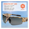 ergodyne Skullerz Dagr Safety Glasses, Kryptek Highlander Nylon Impact Frame, Anti-Fog Smoke Polycarbonate Lens (52333)