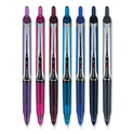 Pilot Precise V5RT Roller Ball Pen, Retractable, Extra-Fine 0.5 mm, Assorted Ink and Barrel Colors, 7/Pack (26095)