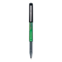 Pilot Precise V5 BeGreen Roller Ball Pen, Stick, Extra-Fine 0.5 mm, Black Ink, Black Barrel, Dozen (26300)