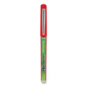 Pilot Precise V5 BeGreen Roller Ball Pen, Stick, Extra-Fine 0.5 mm, Red Ink, Red Barrel, Dozen (26302)