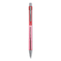 Pilot Better Ballpoint Pen, Retractable, Fine 0.7 mm, Red Ink, Translucent Red Barrel, Dozen (30002)