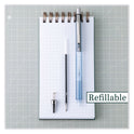 Pilot Better Ballpoint Pen, Retractable, Medium 1 mm, Blue Ink, Translucent Blue Barrel, Dozen (30006)