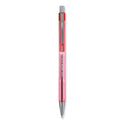 Pilot Better Ballpoint Pen, Retractable, Medium 1 mm, Red Ink, Translucent Red Barrel, Dozen (30007)