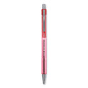 Pilot Better Ballpoint Pen, Retractable, Medium 1 mm, Red Ink, Translucent Red Barrel, Dozen (30007)